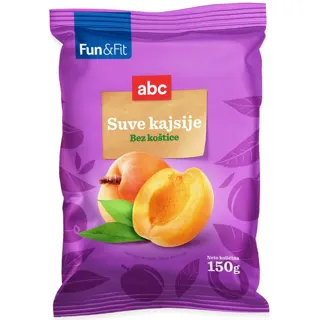 Suva kajsija ABC 150g