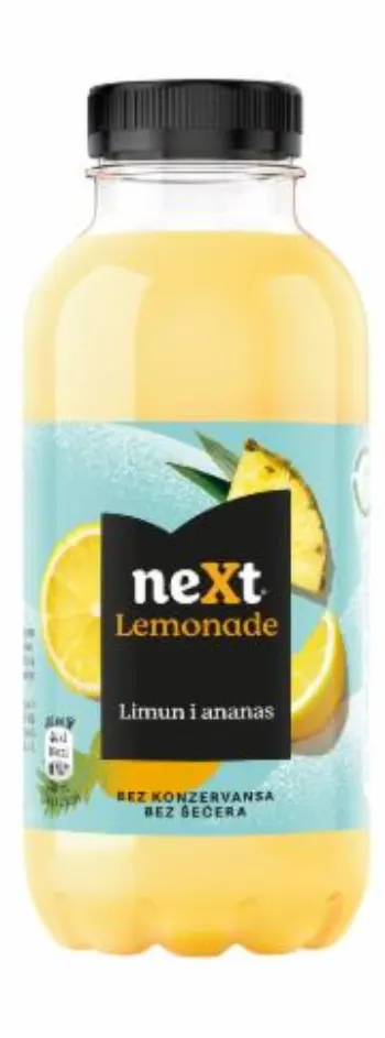 Next Zero Lemonade Lemon Pineapple 0.4l NEXT