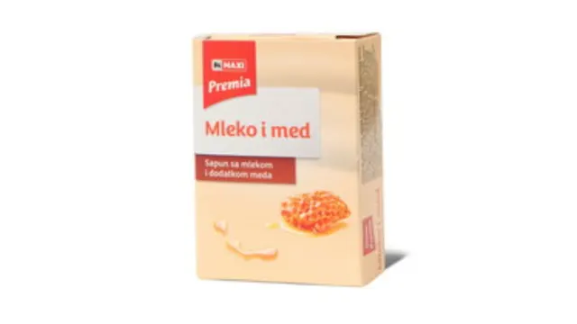 Sapun med i mleko Premia 90g Maxi