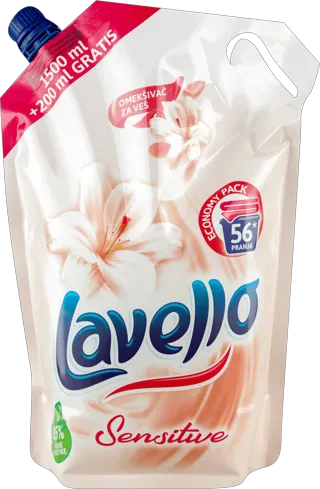 Lavello Sensitive omekš. za veš 1,7l OS