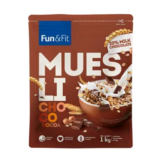 Musli Coko-cacao Fun&Fit 1kg