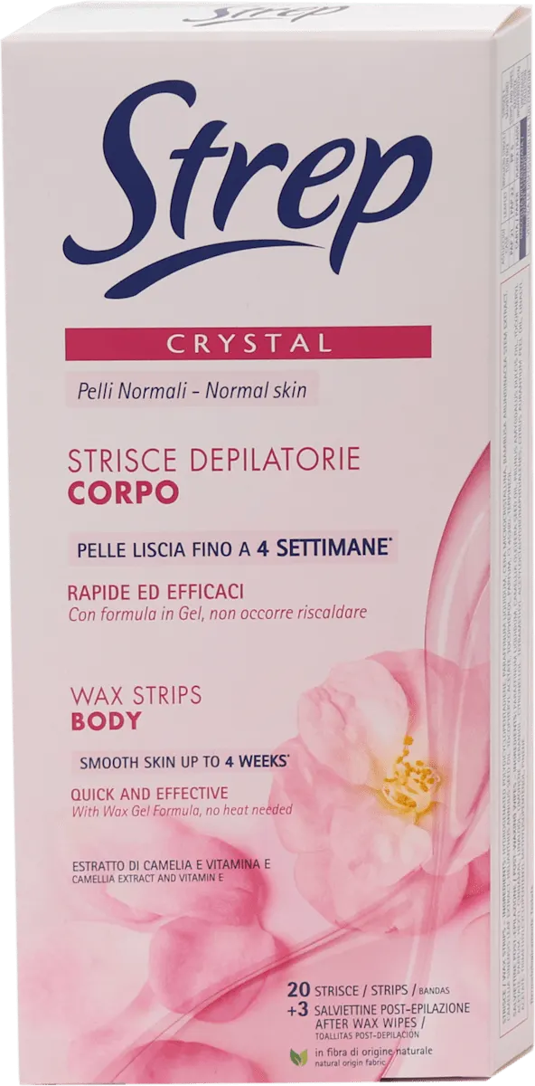 Strep CRYSTAL trake za depil.tela 20/1 20 kom Strep