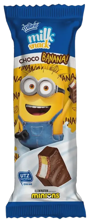 SNACK MILK CHOCO BANANA MINIONS 27G