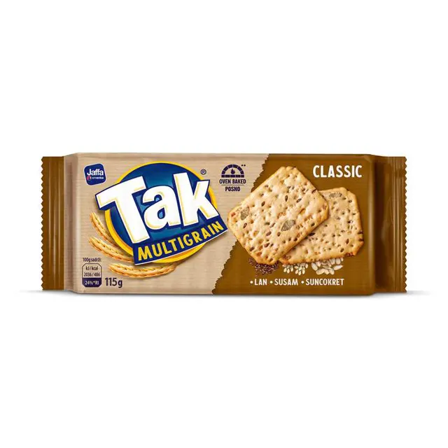 Kreker Tak sa semenkama 115g Tak