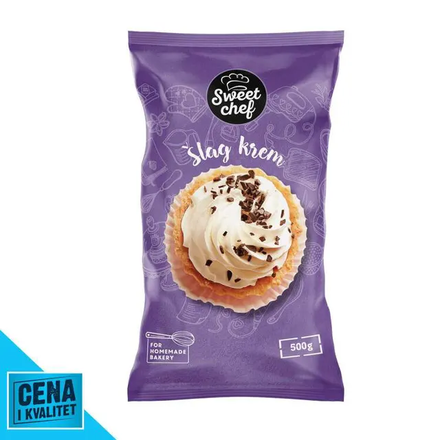 ŠLAG KREM 500G SWEET CHEF SWEET CHEF