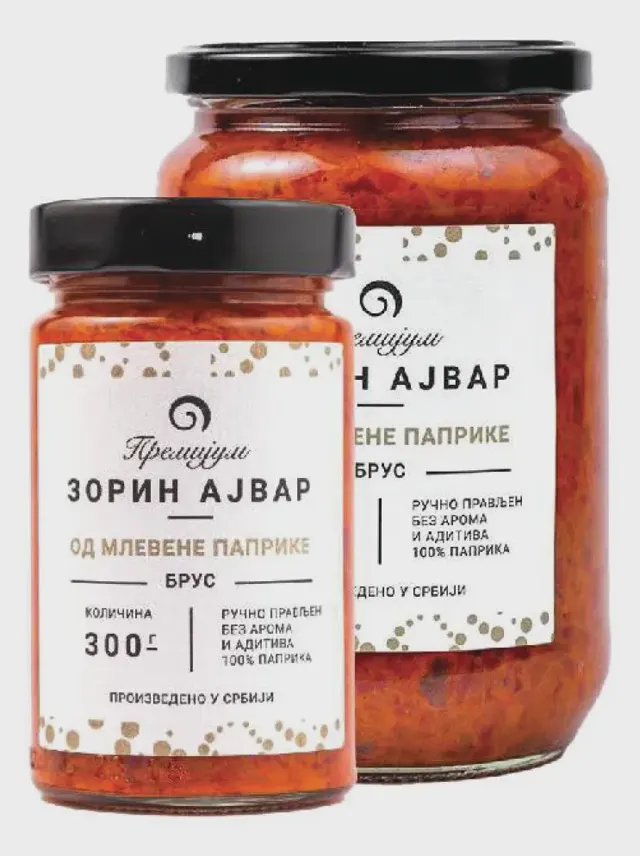 AJVAR OD MLEVENE PAPRIKE RUČNO PRAVLJEN 300GR ZORIN AJVAR ZORIN AJVAR
