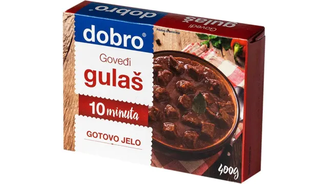 DOBRO GOVEDJI GULAS 400G