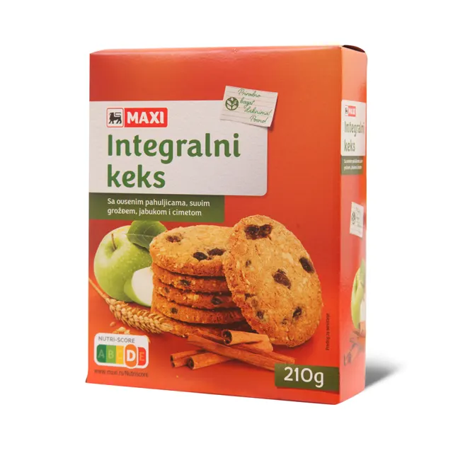 Integr.keks jab.cim.ovs.pah. Maxi 210g Maxi