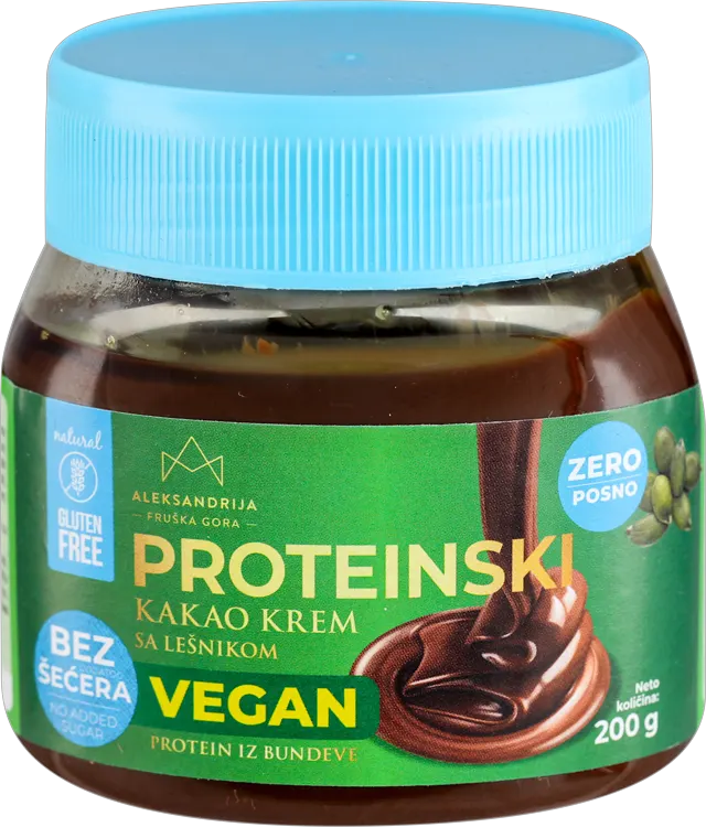 ALEKSANDRIJA PROT.KAKAO KREM VEGAN 200g Aleksandrija