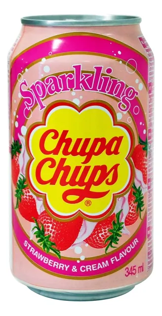 SOK GAZIRANI CHUPA CHUPS JAGODA 0.345L