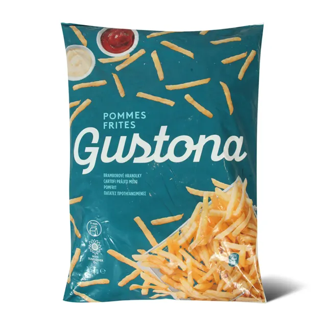 Zamrznuti pomfrit Gustona 2,5kg Gustona