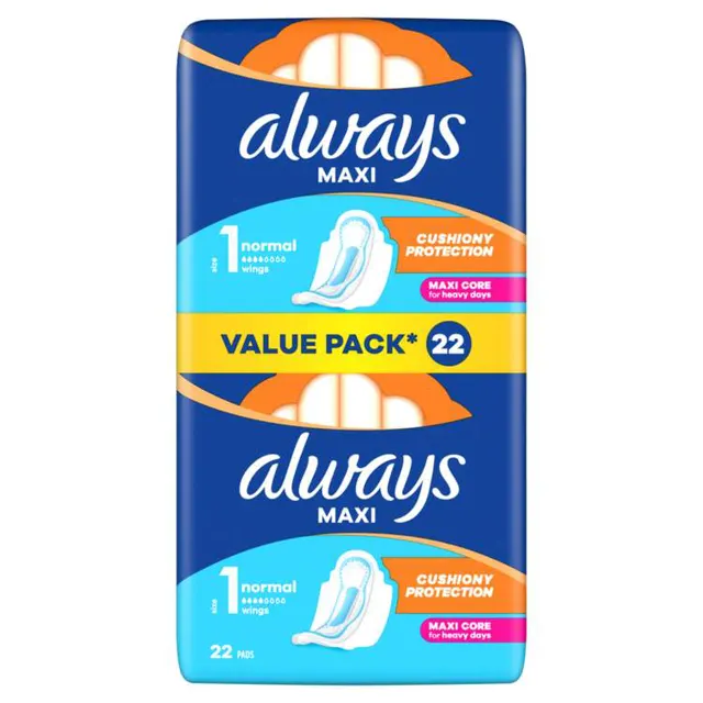 HU ALWAYS MAXI DUO PACK SIZE 1 22/1 ALWAYS