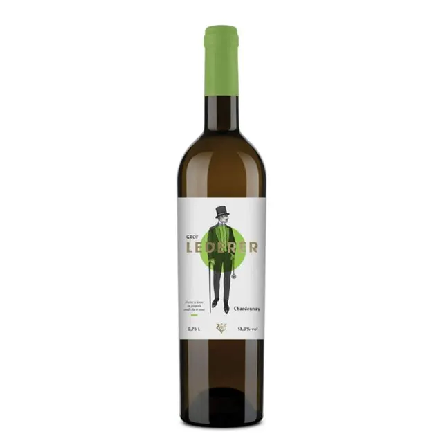 Vino belo Lederer Chardonnay 0,75L, Vinarija Coka Vinoprodukt Coka
