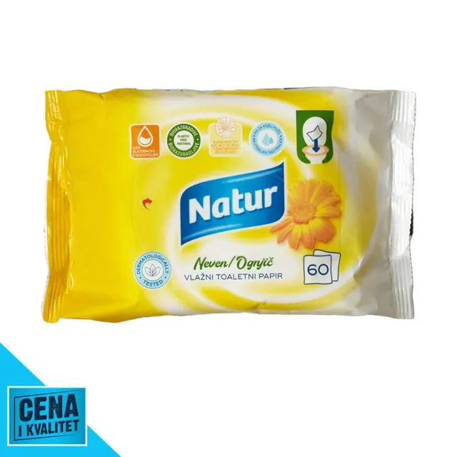 TP VLAŽNI 60/1 NATUR NATUR