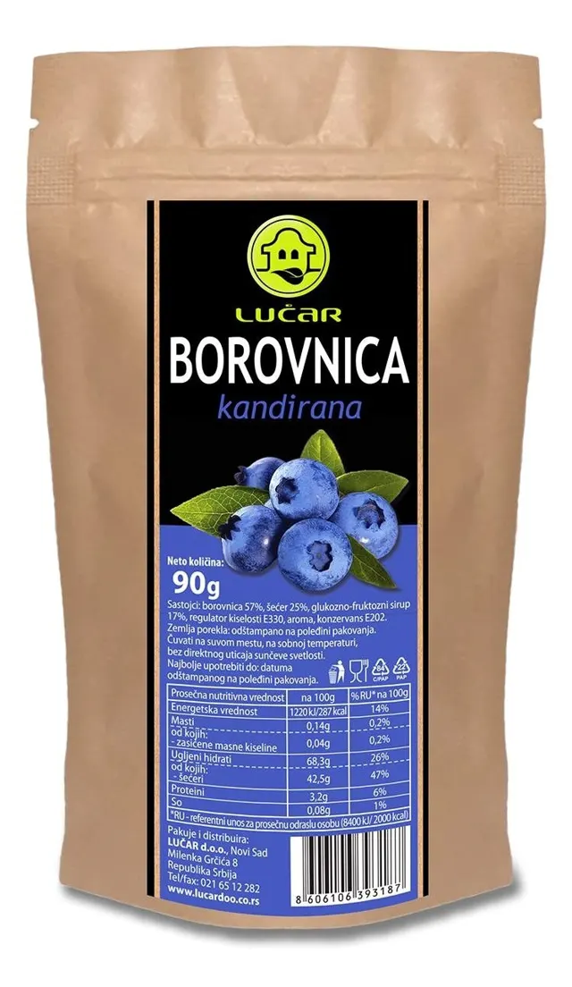 KANDIRANA BOROVNICA 90G LUČAR LUČAR