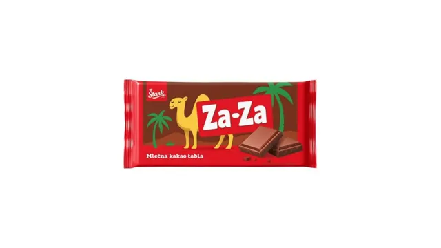 KAKAO TABLA ZA-ZA MLECNA 85gr ZA-ZA
