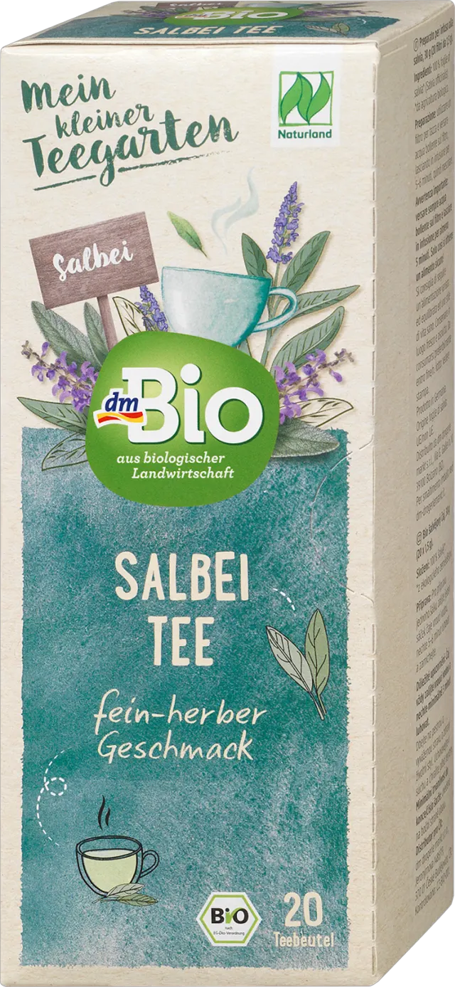 dmBio čaj žalfija 20 kesica dmBio
