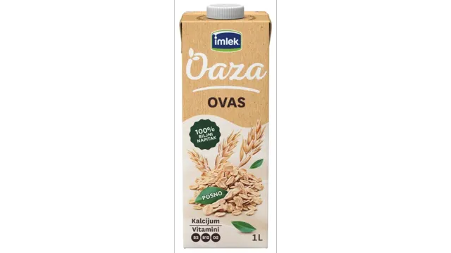 Napitak od ovsa barista Oaza Imlek 1l TB Imlek