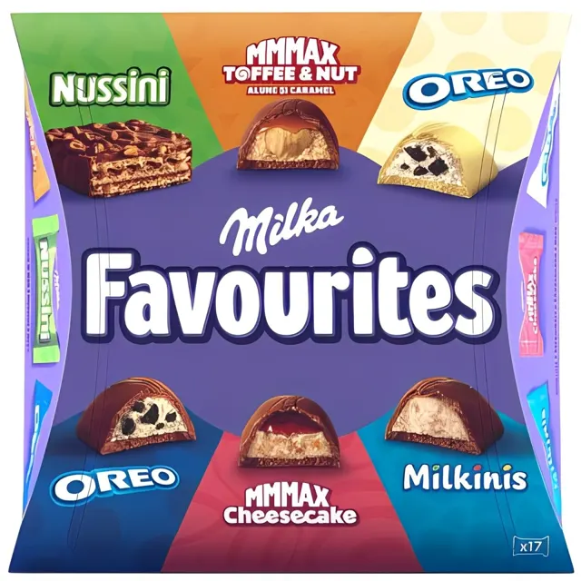 PRALINE MILKA FAVOURITES 158G MILKA