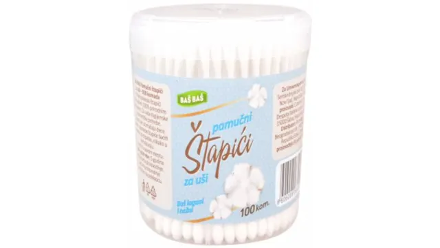 ŠTAPIĆI ZA UŠI BAŠ BAŠ 100/1 BAS BAS