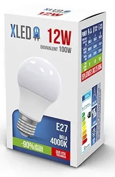 Sijalica LED XLED E27 12W 4000K 10