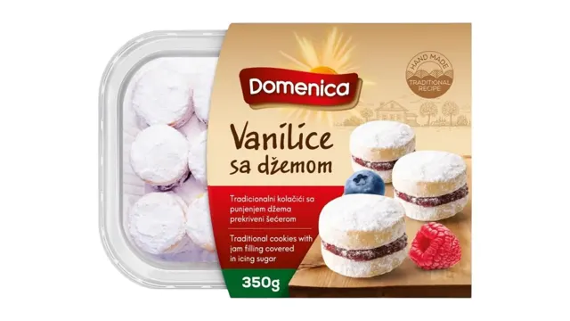 Vanilica sa dzemom Domenica 350g Domenica