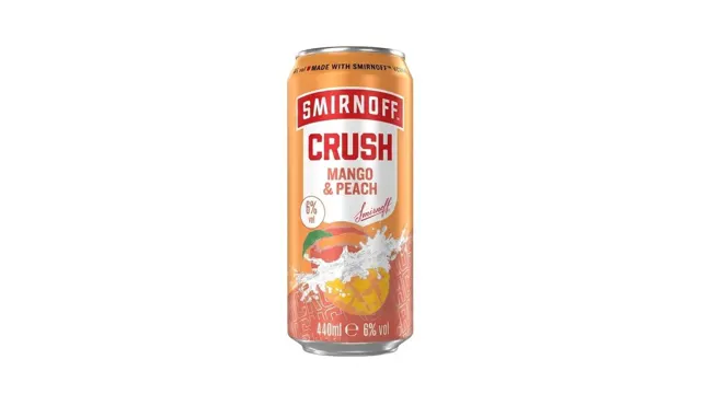 Smirnoff vodka mix Crush Mng&Peach 440ml DIAGEO