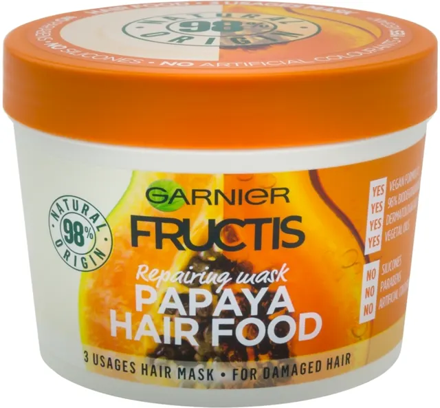 Maska Fructis Hair Food Papaya 390ml Garnier Fructis