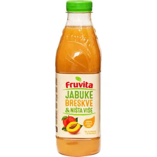 SOK JABUKE BRESKVE&NISTA VISE 0.8l FRUVITA