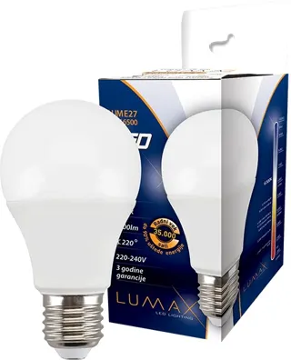 Sijalica LED E27 11W 6500k Lumax