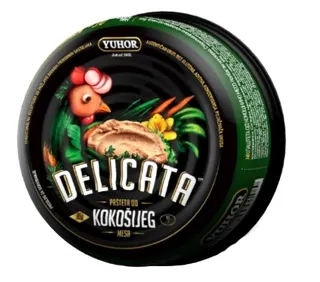 PASTETA DELICATA KOKOSIJA 95gr YUHOR
