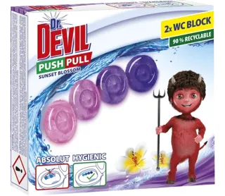 WC OSVEŽIVAČ SUNSET BLOS.PUSH PULL DR.DEVIL 2X20G