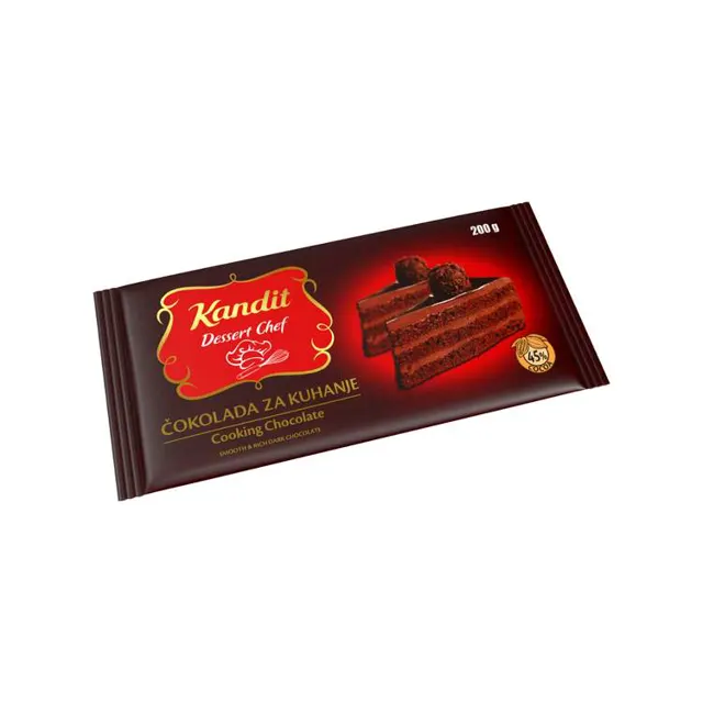 Cokolada za kuv.Dessert chef Kandit 200g Kandit