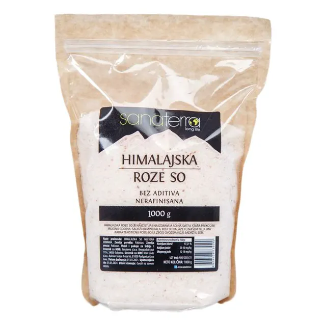 ROZE SO HIMALAJSKA 1000 GR SANATERRA SANATERRA
