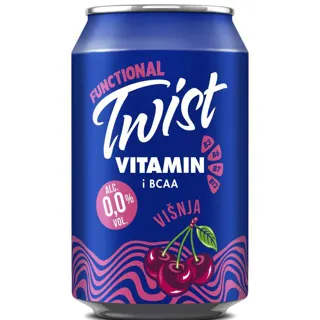 Radler Twist Visnja 0% limenka 0.33l