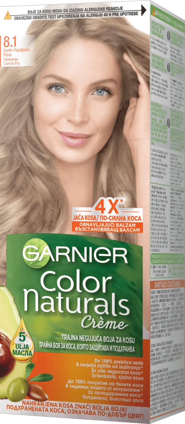 GARNIER Color Naturals boja za kosu 8.1 GARNIER Color Naturals