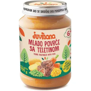 Kasica Juvitana mlado povrce,telet.190g