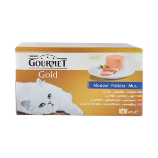 Hrana za macke Gourmet govedina 4x85g