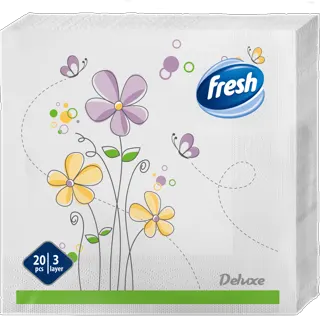 Fresh salvete cveće 33x33 3-slojne 20/1