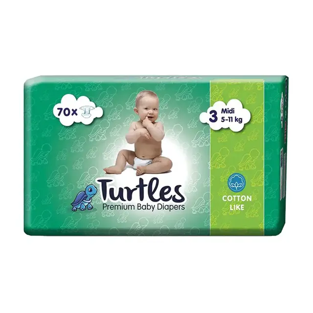 Pelene 3 MIDI 511kg 64 kom focus TURTLES