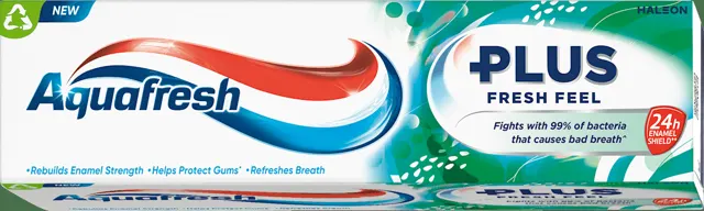 Pasta Aqauafresh PLUS Clear Breath 75ml Aquafresh