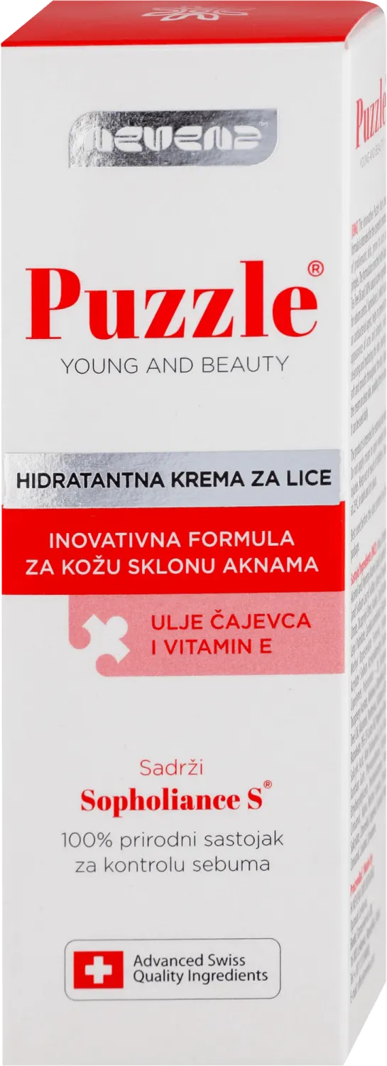 Puzzle antibakt. krema za lice 50ml Puzzle