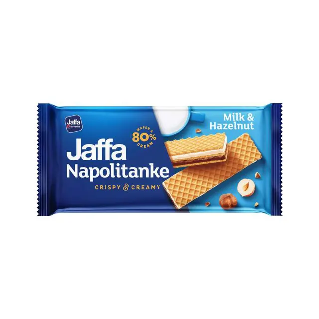 Napolitanke mleko lesnik Jaffa 187g Jaffa