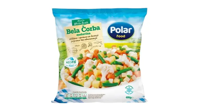 ZAMRZNUTA MESAVINA ZA CORBU 400gr POLAR