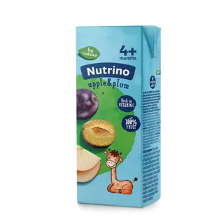 Nutrino sokić jabuka i šljiva 4m+ 200ml
