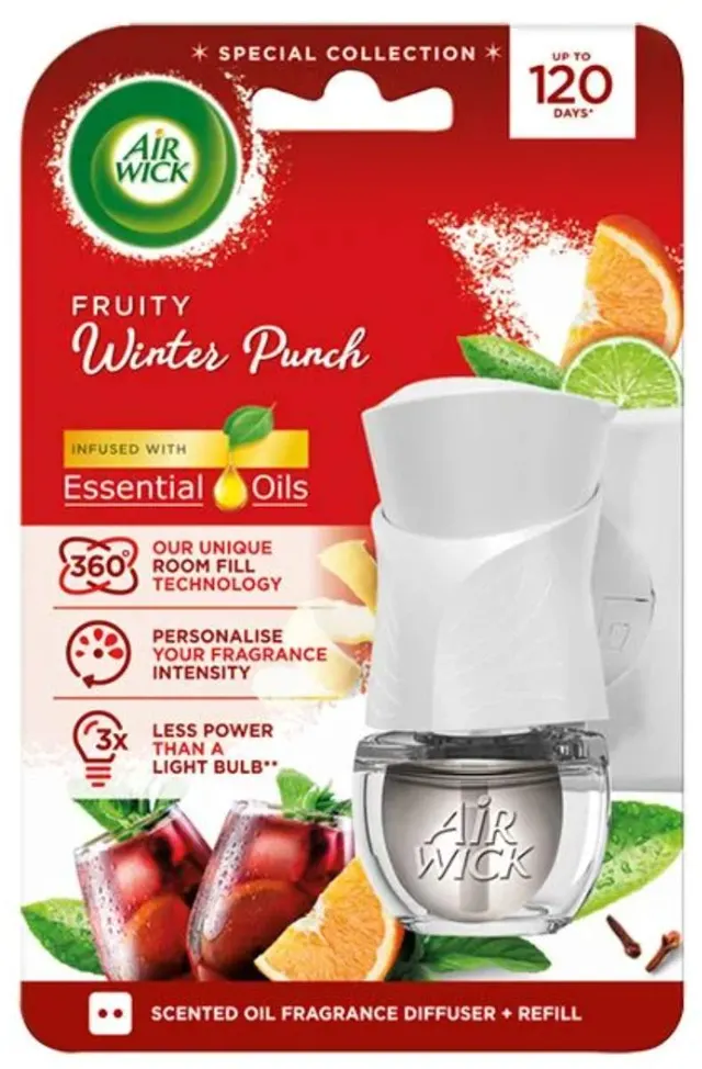 AIRWICK EL. KOMPLET WINTER PUNCH 19ML AIR WICK
