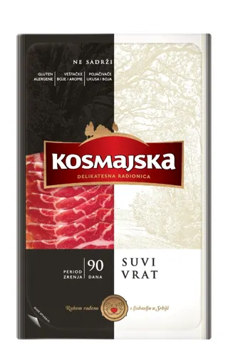 Suvi vrat narezan Kosmajska 100g