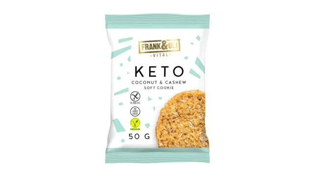 KETO KEKS KETO KEKS SA KOKOSOM I INDIJSKIM ORAHOM 50G FRANK & OLI MAYREX ITALIJANSKE TESTENINE