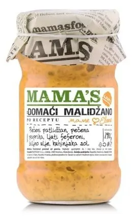 AJVAR DOMACI ZELENE PAPRIKE BLAGI 290gr MAMA S