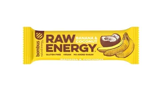 BAR RAW ENERGY BANANA&KO 50G BOMBUS